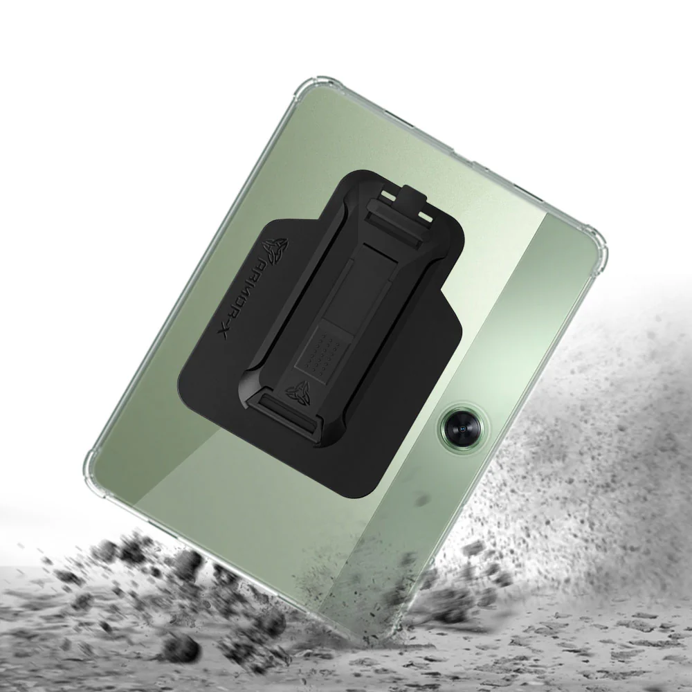 ZXS-PL-GO1 | OnePlus Pad Go | 4 corner protection case w/ hand strap kick stand & X-mount - Image 9