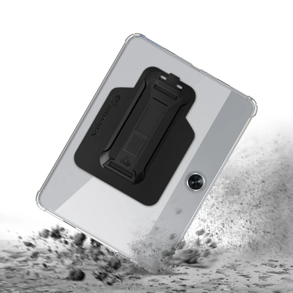 ZXS-PL-GO1 | OPPO Pad Neo | 4 corner protection case w/ hand strap kick stand & X-mount - Image 9