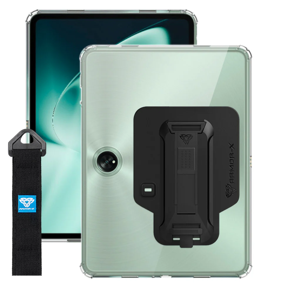 ZXS-PL-PAD1 | OnePlus Pad | 4 corner protection case w/ hand strap kick stand & X-mount - Image 14