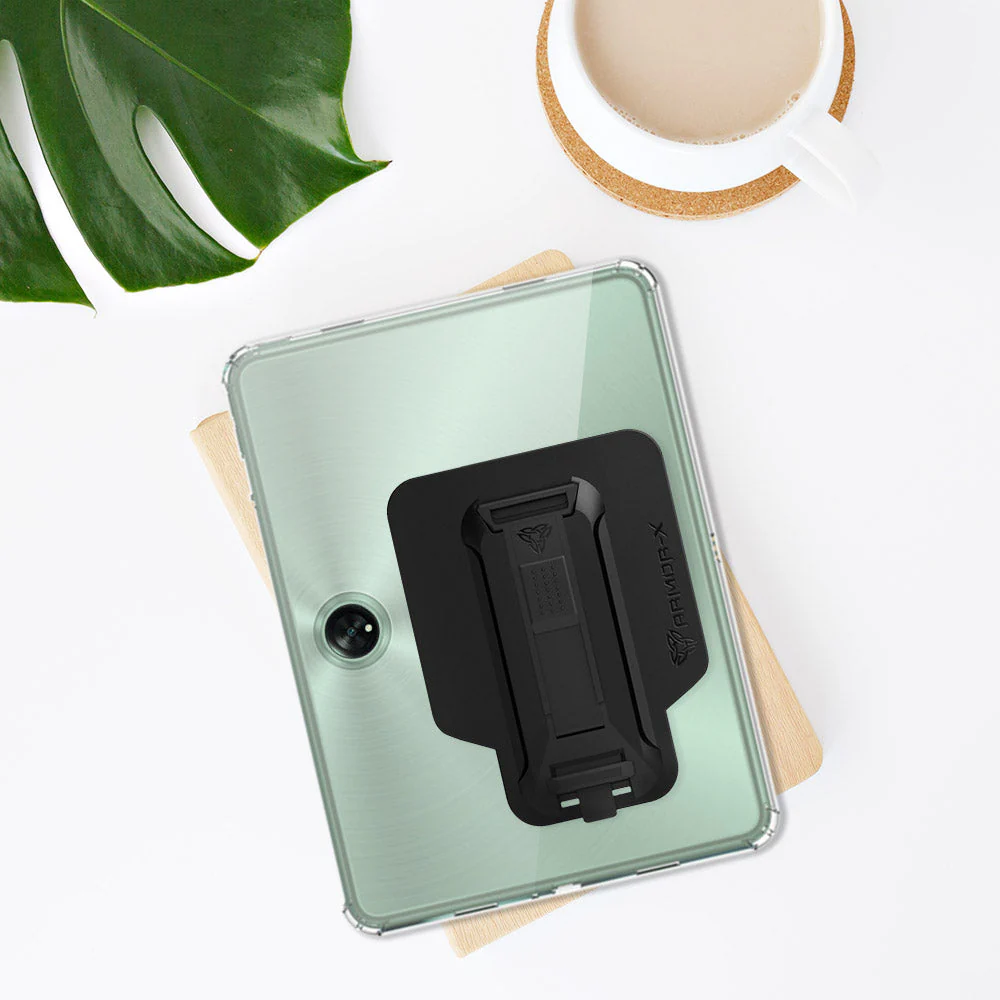 ZXS-PL-PAD1 | OPPO Pad 2 | 4 corner protection case w/ hand strap kick stand & X-mount - Image 10