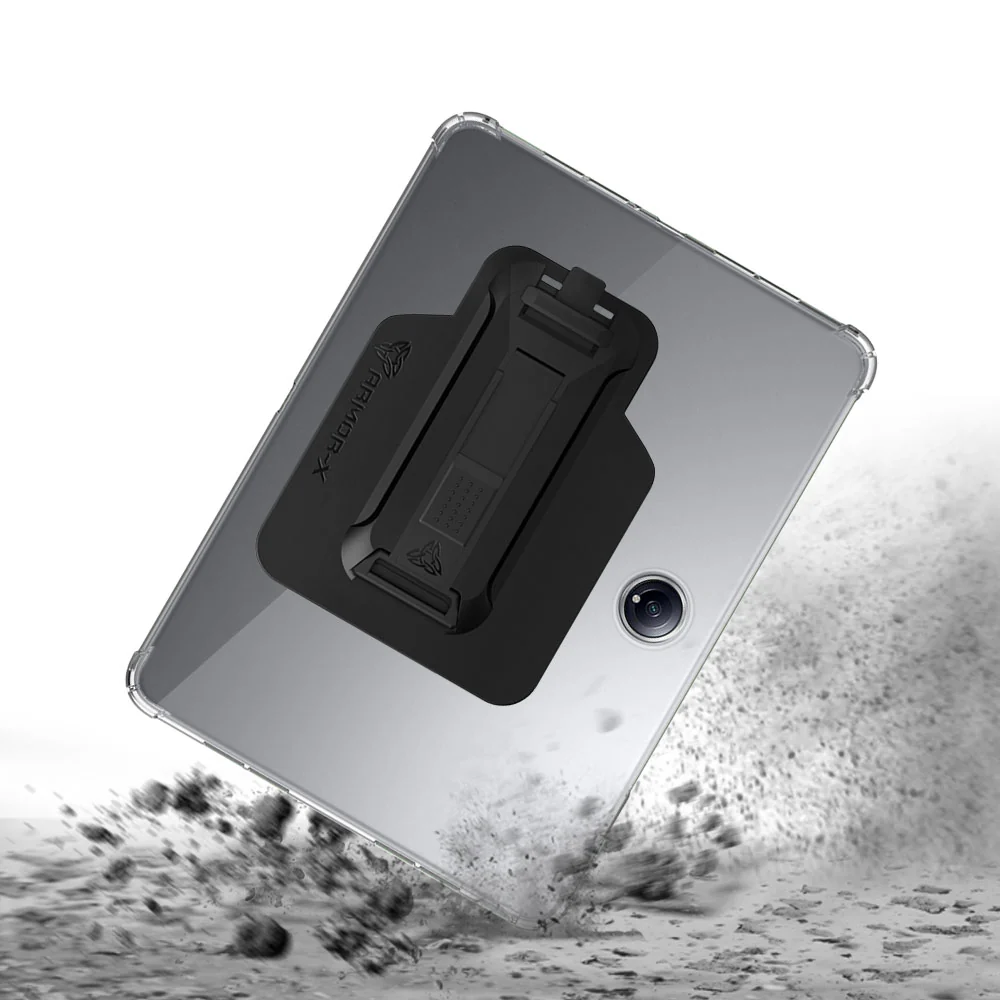 ZXS-PL-PAD2 | OnePlus Pad 2 | 4 corner protection case w/ hand strap kick stand & X-mount - Image 9