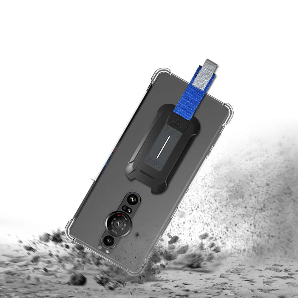 ZXS-SN21-PRO-I | Sony Xperia Pro-I Case | 4 Corner Shockproof Drop Proof Cover w/ Carabiner - Image 8