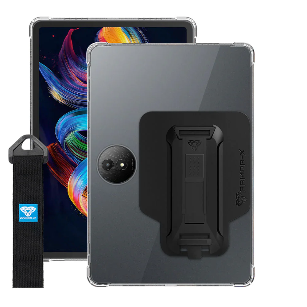ZXS-TCL-NP11PL | TCL NxtPaper 11 Plus | 4 corner protection case w/ hand strap kick stand & X-mount