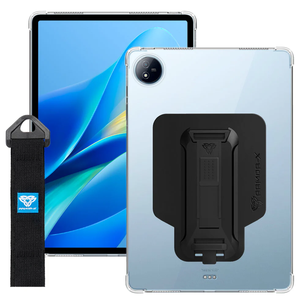 ZXS-VV-AIR | VIVO Pad Air | 4 corner protection case w/ hand strap kick stand & X-mount